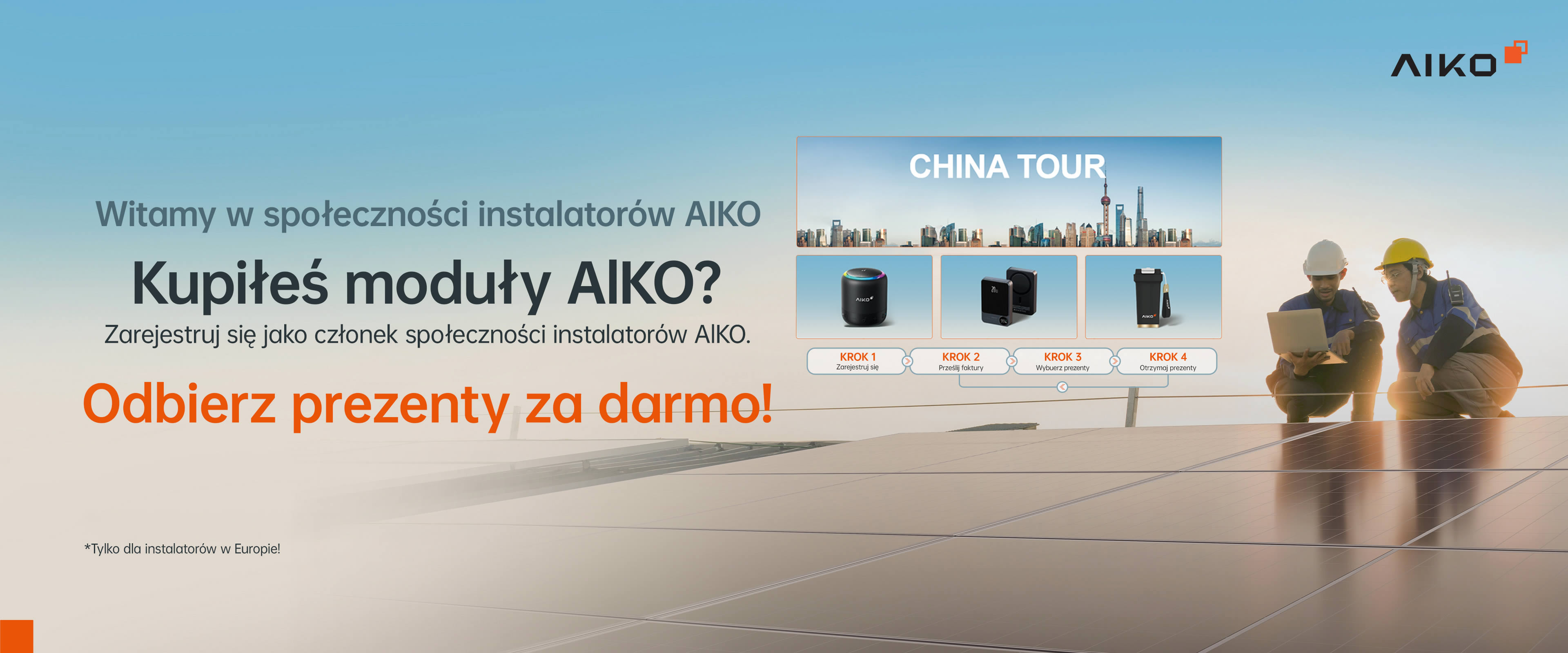 instalatorów AlKO
